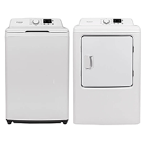 Element White Top Load Washer/Dryer Pair