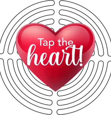 Tap the heart